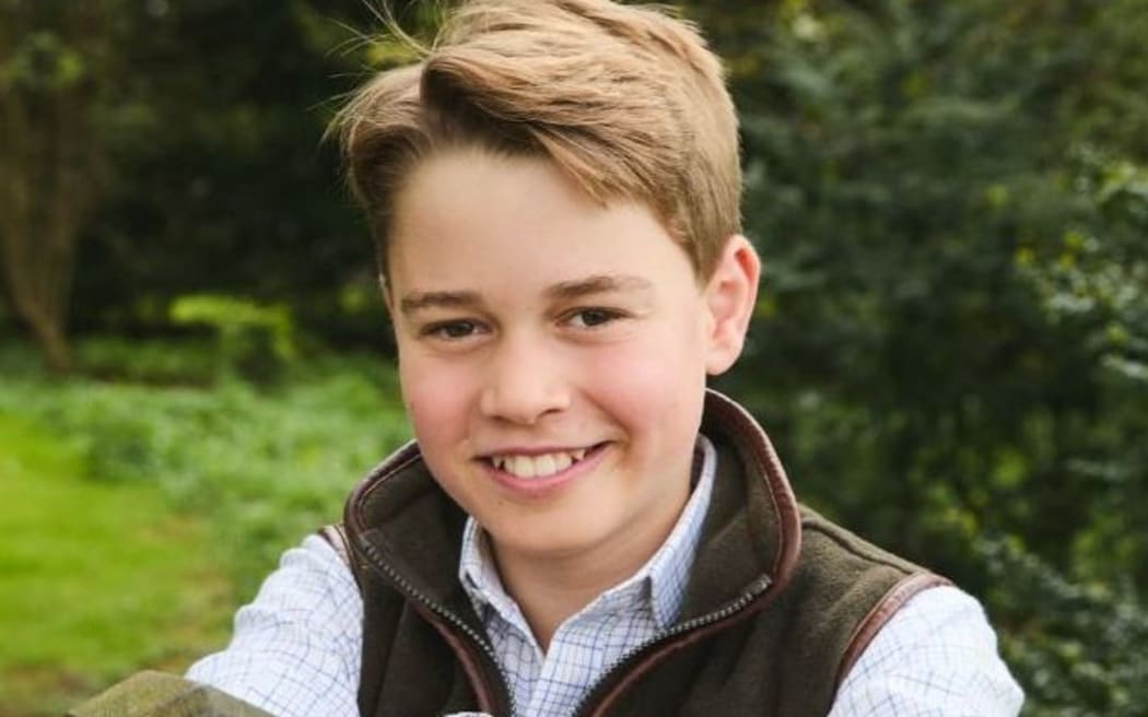 Prince William and Princess Kate released this photo to mark the 12th birthday of Prince George.