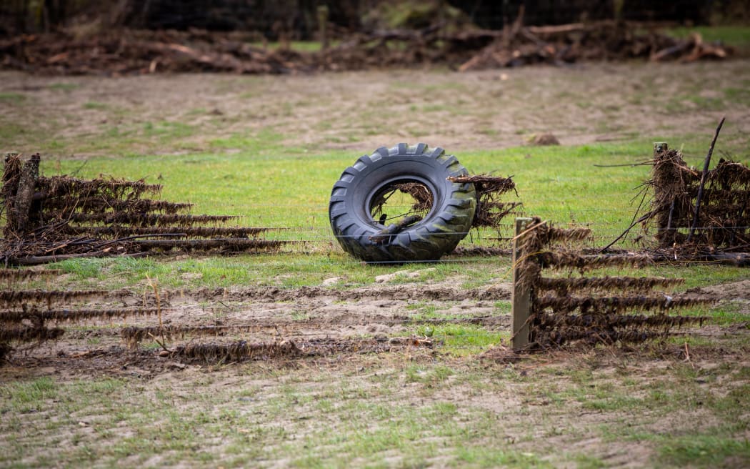 Flood damage in Tasman district