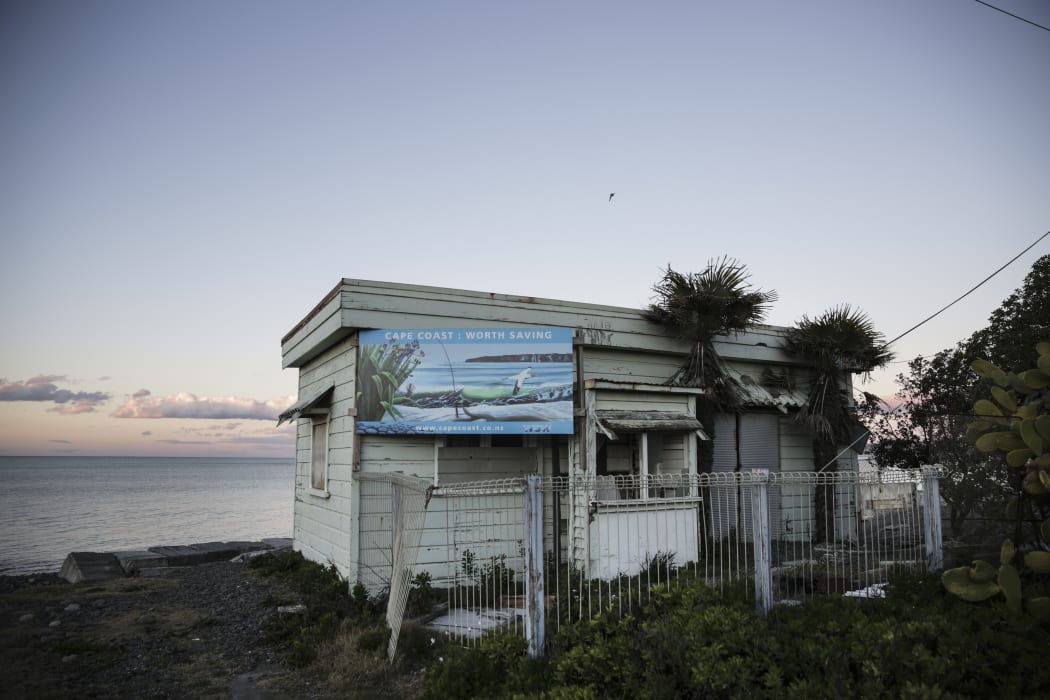 25072016 Photo Rebekah Parsons-King. Haumoana residents have been pressuring council to help them protect their homes along the coast.