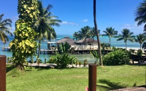 Sinalei Reef Resort's new lagoon pavilion.