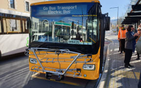 Electric bus trial in Dunedin.