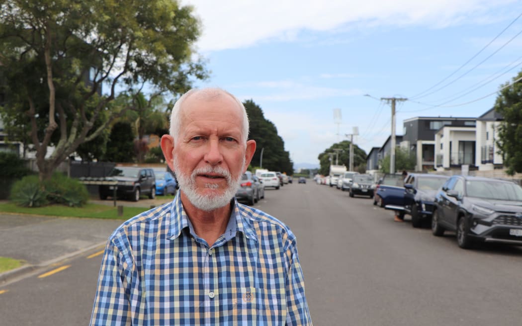Miro Street resident Richard Longley.