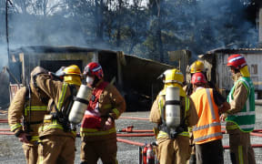 A fire at Winstone Aggregates Dry Creek Quarry in Lower Hutt is under control.