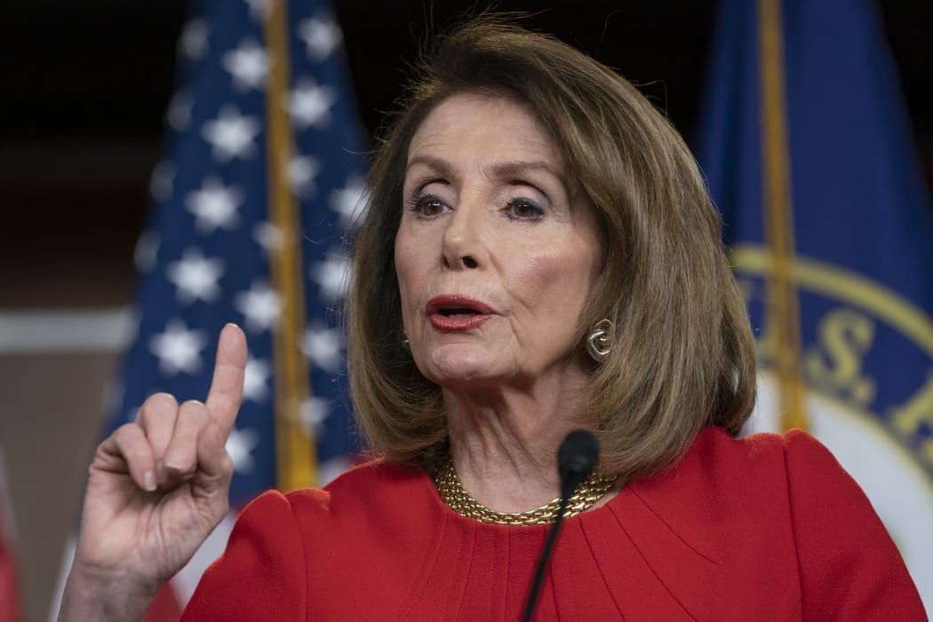US Speaker of the House Nancy Pelosi pictured in April 2019.