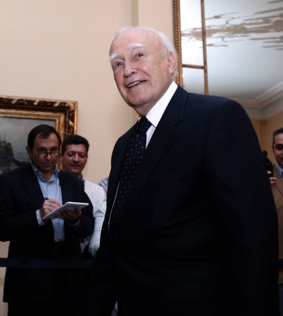 President Karolos Papoulias.