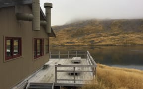 Angelus Hut in the Nelson Lakes National Park.