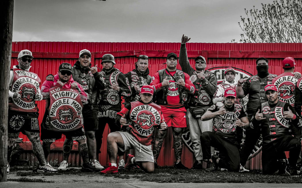 Davide Conti's photo series 'The Patch' captures members of the Mongrel Mob in Hawke's Bay in deliberate stances of collective strength as well as disarming informality.