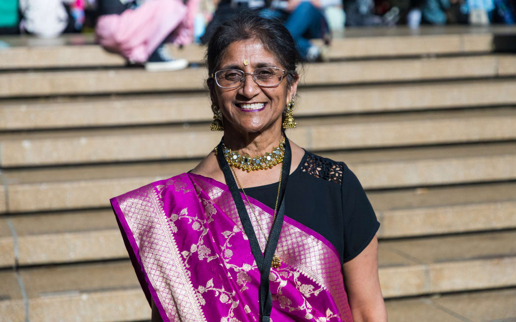 Ella Kumar has been a volunteer at Auckland's Diwali festival since 2002.