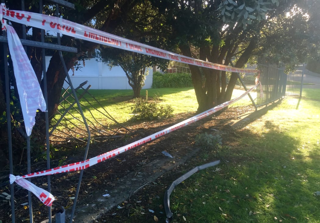 The police said the crash happened on Kenepuru Drive at about 8.30pm yesterday following a two minute pursuit through central Porirua after the the driver failed to stop for a routine check.