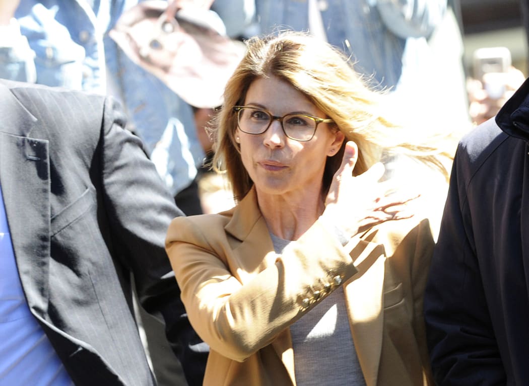 (File photo) Actress Lori Loughlin arriving at court 3 April, 2019.