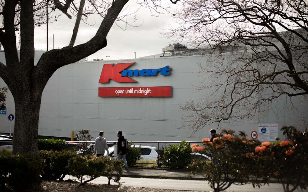 Kmart signage at the Westfield St Lukes mall.