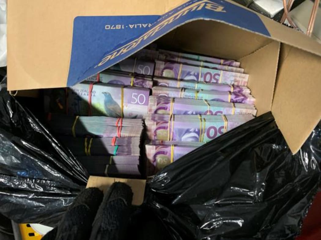 Police found a "few hundred thousand dollars in cash" during Operation Hare.