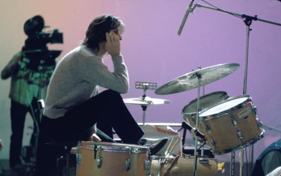 Beatles drummer Ringo Starr takes another break during the protracted Let It Be sessions.