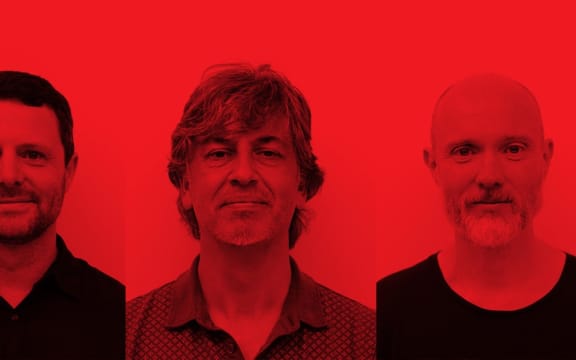 The cLoud Collective (l-r) Justin DeHart, Mark Menzies & Reuben de Latour