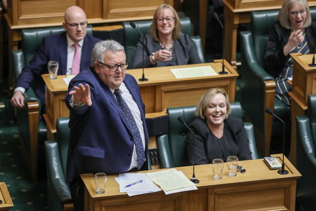 National MP Gerry Brownlee in the House