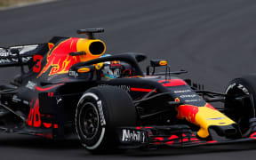 Daniel Ricciardo from Australia of RedBull Racing.