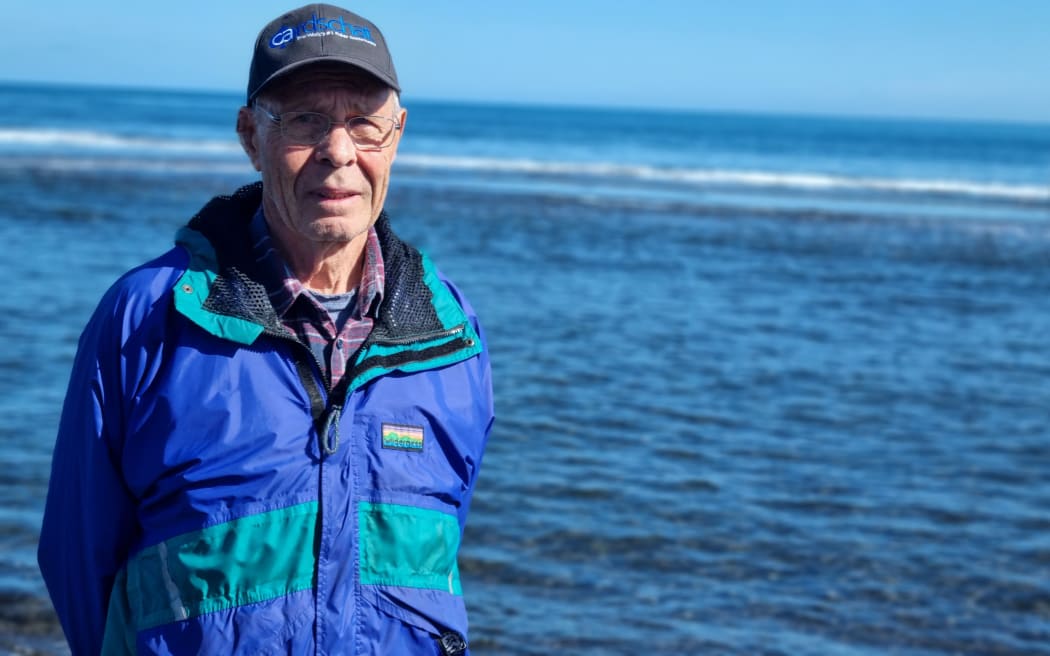 Taranaki Open Surfcasting Challenge co-organiser Allan Dodd.
