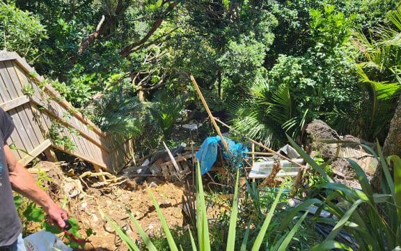Steven Morrison's property on Rayner Road, Piha.