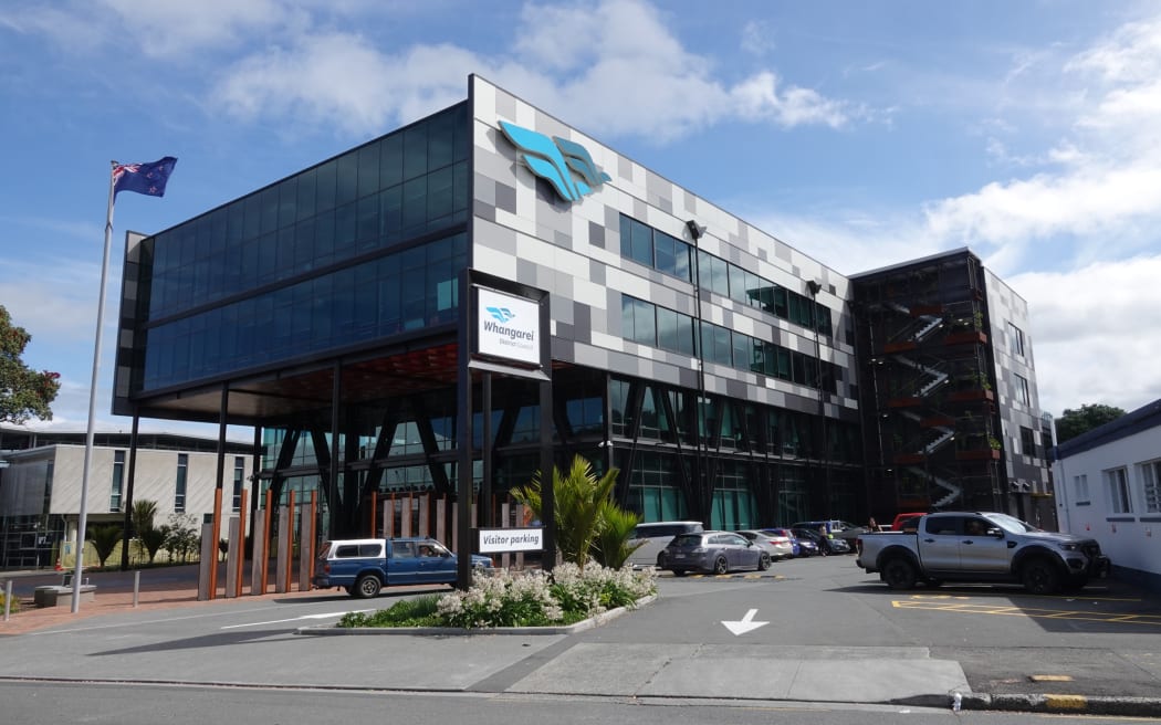 Whangarei District Council building Te Iwitahi, Rust Ave, Whangārei.