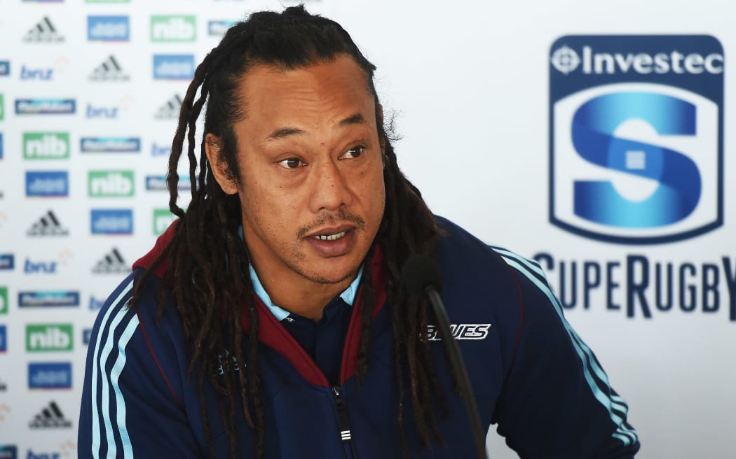 Blues coach Tana Umaga