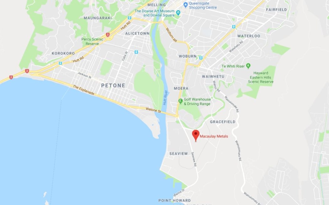 Macaulay Metals is on Seaview Road, Lower Hutt.