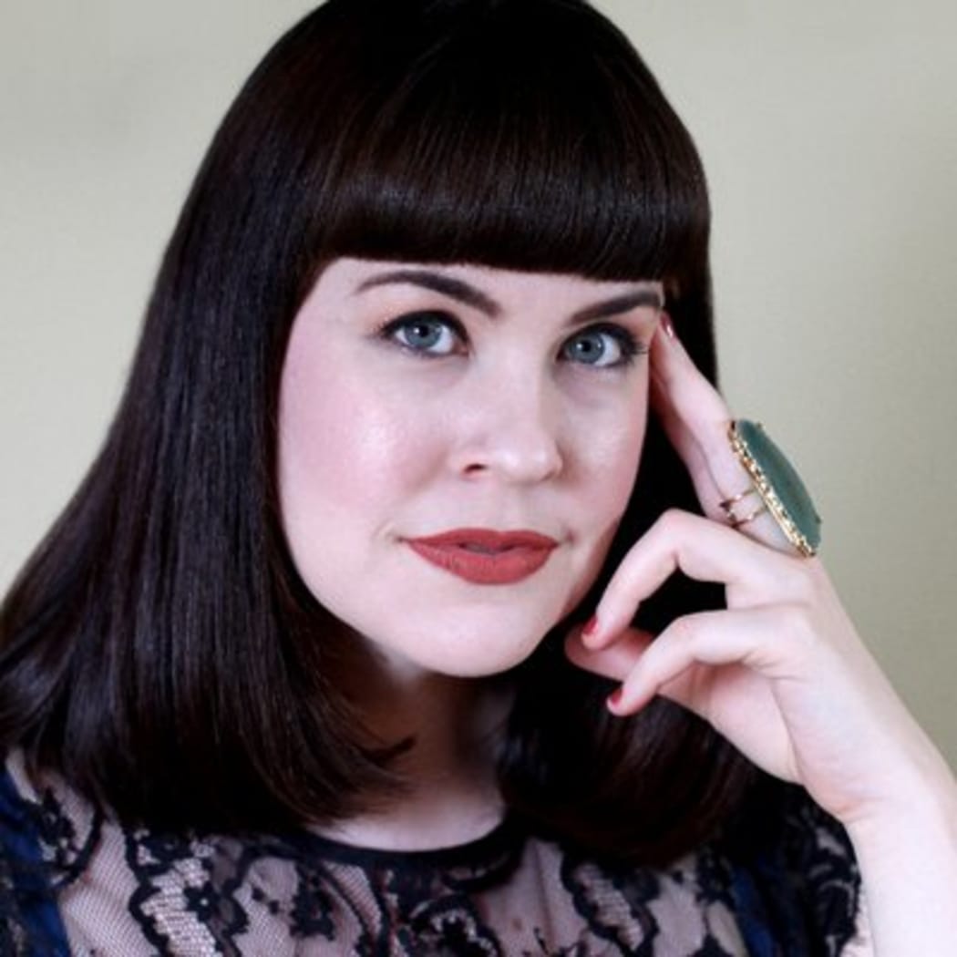 American mortician and author Caitlin Doughty