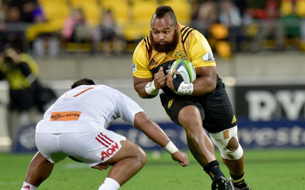 Hurricanes player Loni Uhila