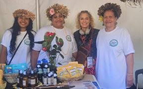 Members of NIOFA, a collective dedicated to sustainable, organic farming and Pacific-led climate solutions.