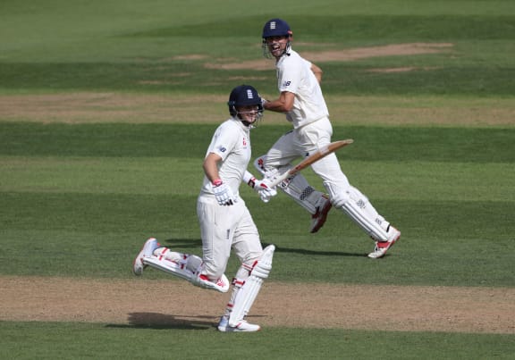 Joe Root and Alastair Cook