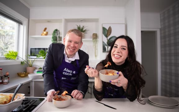 Charlotte Cook's Grilled episode with Labour leader Chris Hipkins.