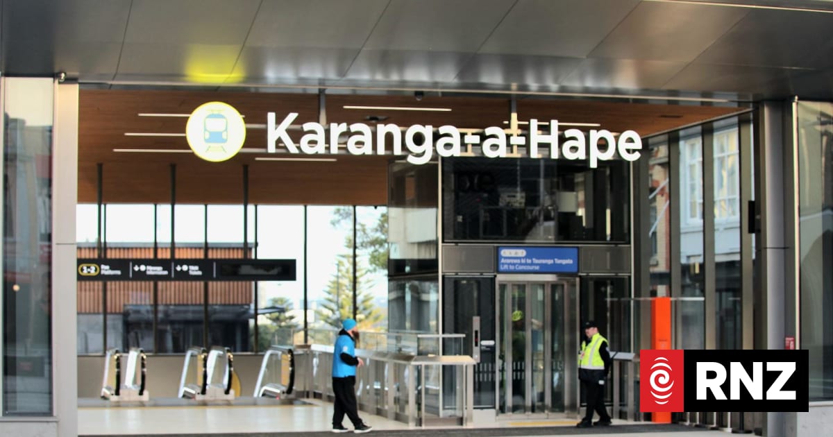 Delays and cancellations on the CRL over fire alarm at Karanga-a-hape station