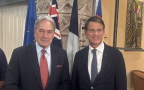 Winston Peters and Manuel Valls.