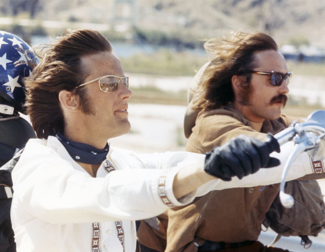 Peter Fonda, left, and Dennis Hopper in the 1969 film Easy Rider.