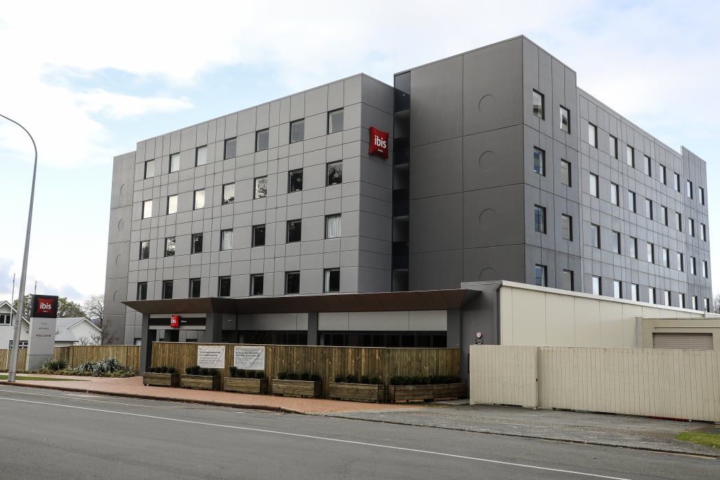 Ibis Hotel, currently an MIQ facility.
