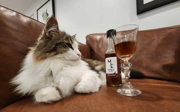 Muttley's Estate is a range of non-alcoholic catnip wines for pets.
