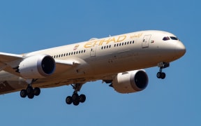 Etihad Airways Boeing 787-9 Dreamliner aircraft.