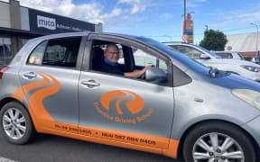 Driving instructor Alistair McGregor who runs the Counties Driving School.