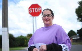 Papakura resident Belinda Norris says the number of serious crashes at the intersection of Cosgrave and Old Wairoa roads has to be addressed by Auckland Transport and she has taken to keeping a broom at the door of her home so she can go out and sweep up the debris from the next accident.