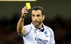 Referee Mathieu Raynal.