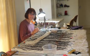 Pat Old is a semi retired Fibre Artist and graduated this year with a Degree in Māori Arts.