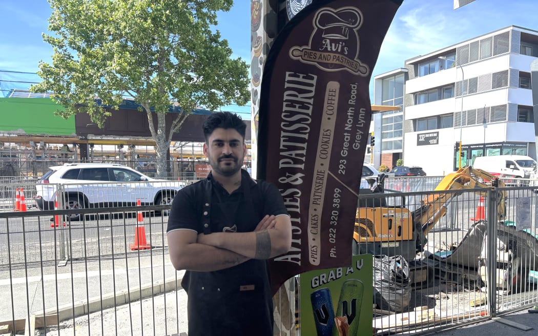 Owner of Avi’s Pies and Patisserie Raj Singh says his business has been impacted so badly that he’s surviving off loans.