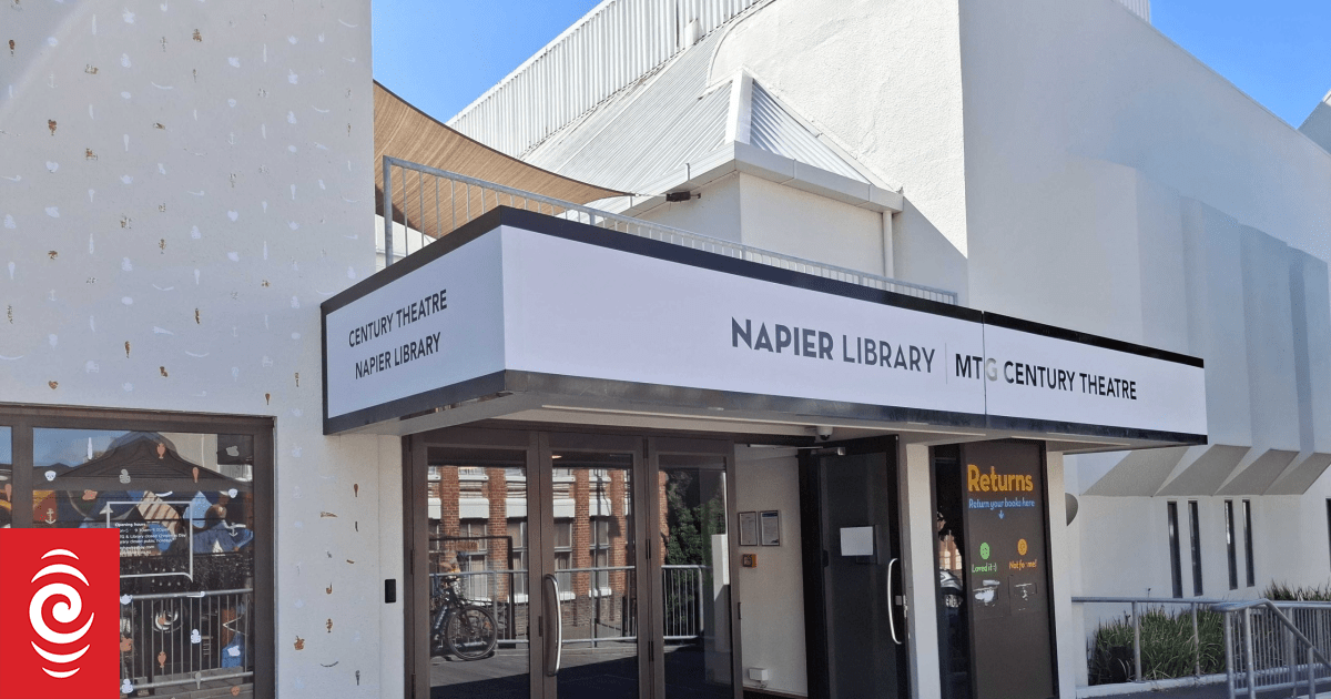 Napier council proposes two-year library closure to limit rates increase