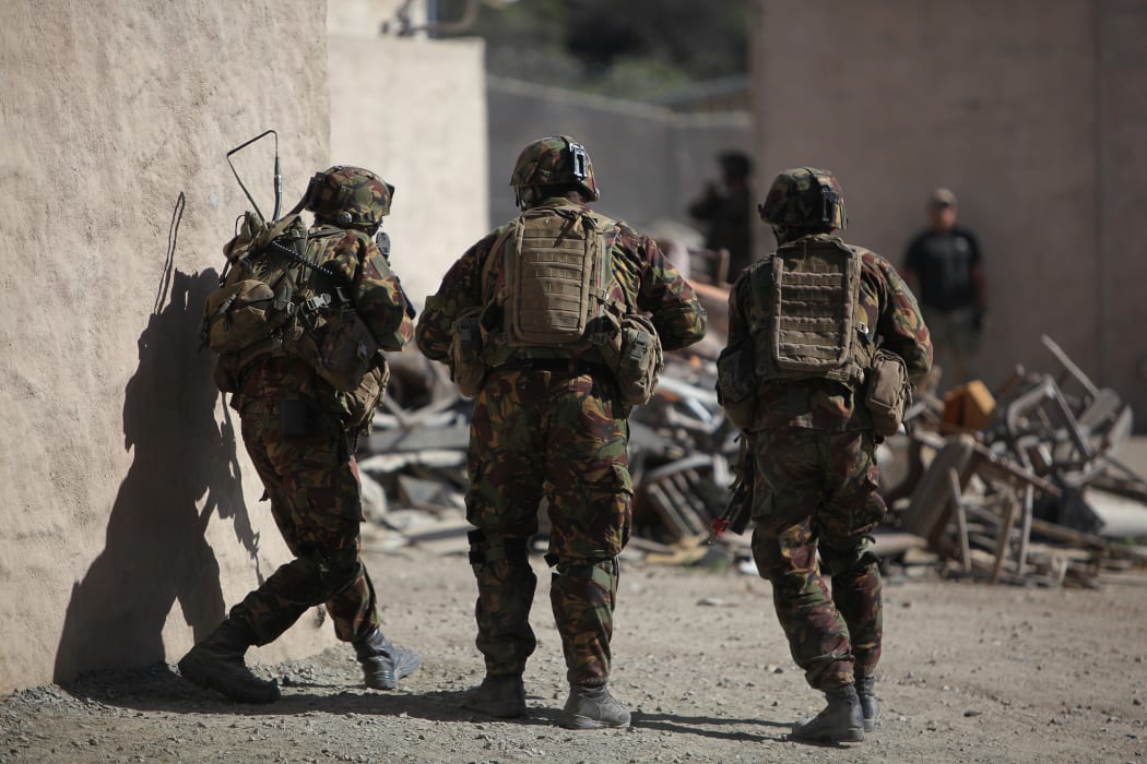 NZ Army soldiers carry out patrols at Marine Corps Base Camp Pendleton in California last year as part of exercise Dawn Blitz.