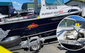 Boats that collided at Mt Maunganui - single use only