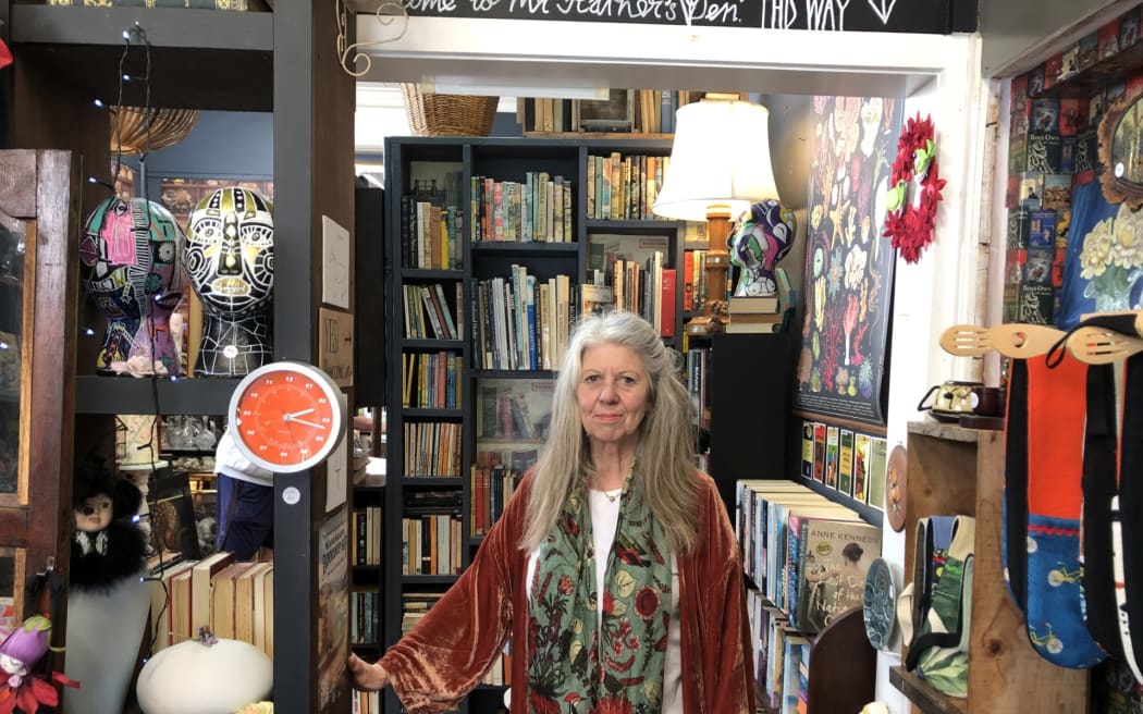 Sue Ryan, owner of Mr Feathers Den