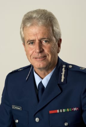 Police Commissioner Peter Marshall.