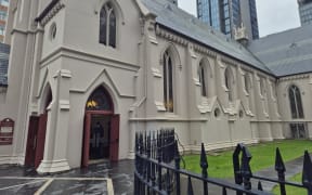 Mourners filled St Patrick's Cathedral in Auckland to capacity for the funeral of Trish McKay, 68, who was killed during an attempted robbery in Newport Beach, California.