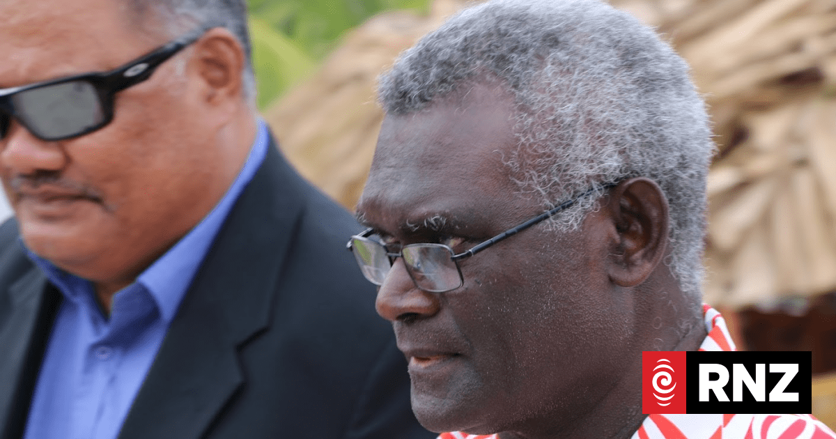 Solomons' PM orders probe into groups calling for his resignation | RNZ ...