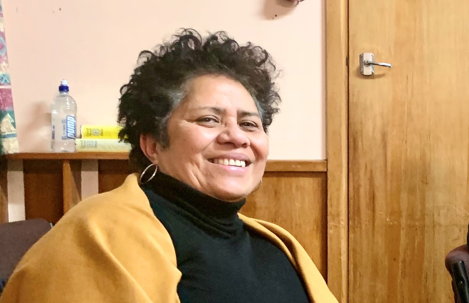 Member of Oamaru's Tongan community, Frances Oakes.