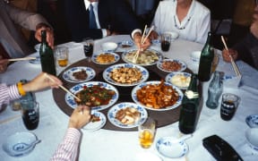 A Chinese dinner